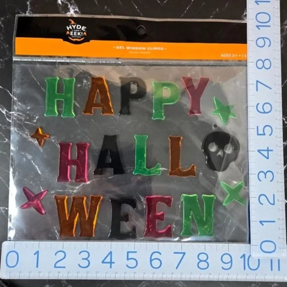 🎃 Happy Halloween‎ Gel Window Clings